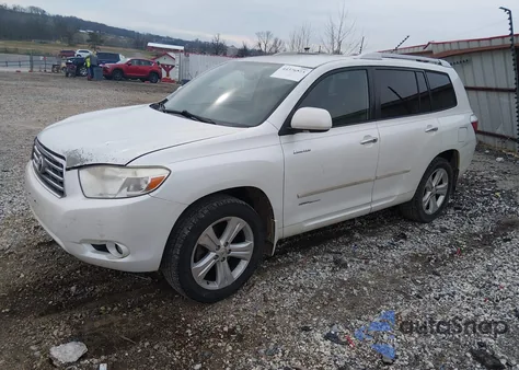 2008 Toyota Highlander Limited z USA, uszkodzony, nr VIN JTEDS42A082064950